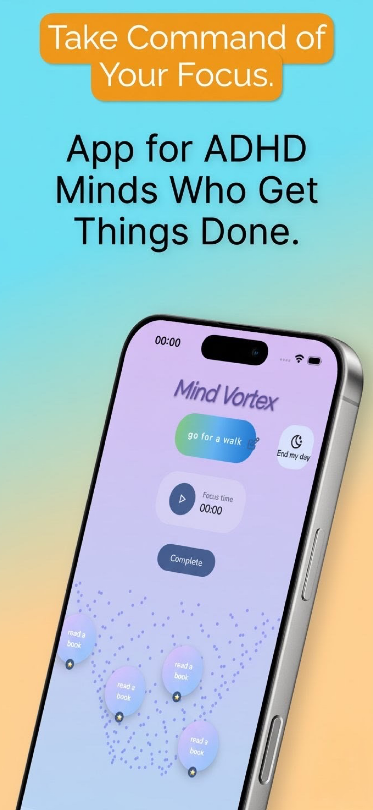Mind Vortex App Screenshot 1